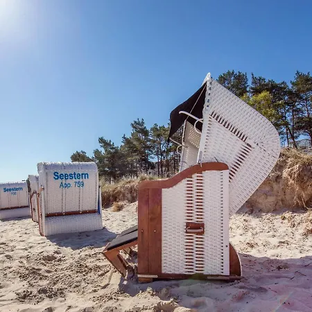 Strandvillen - Mit Meerblick, 1 Schlafzimmer, Sauna Und Balkon Sv-712 Apartment Binz