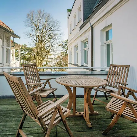 Apartment Strandvillen - Mit Meerblick, 1 Schlafzimmer, Sauna Und Balkon Sv-712 Binz
